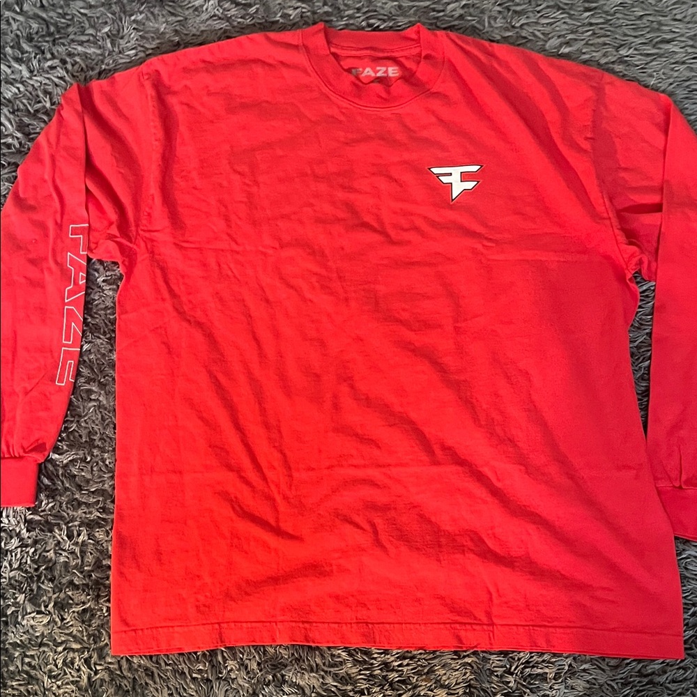 ❤️❤️Red Long Sleeve Men's Tee